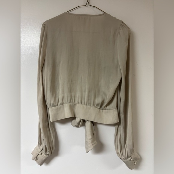 Philosophy cream button up shirt size small - Picture 2 of 3